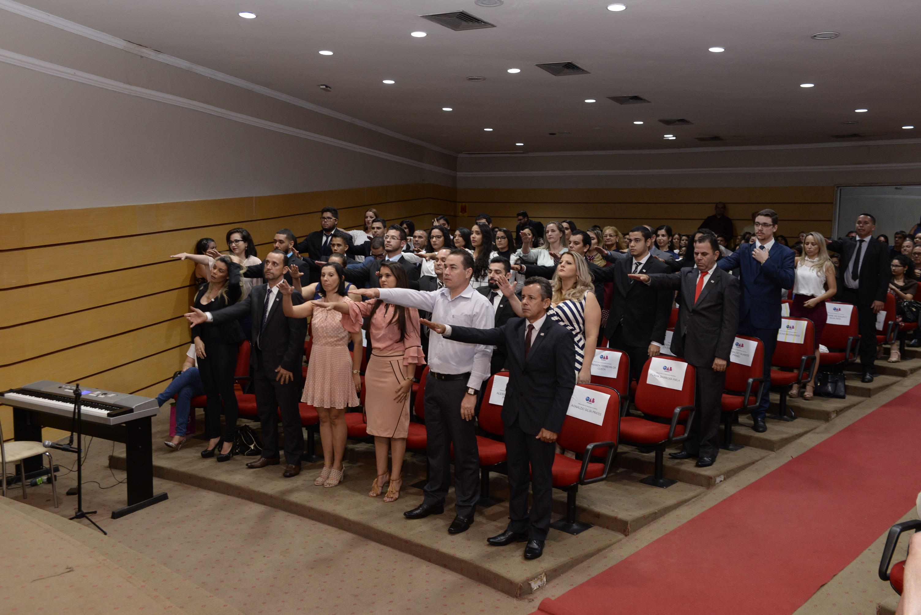 Entrega de credenciais em 24/11/17