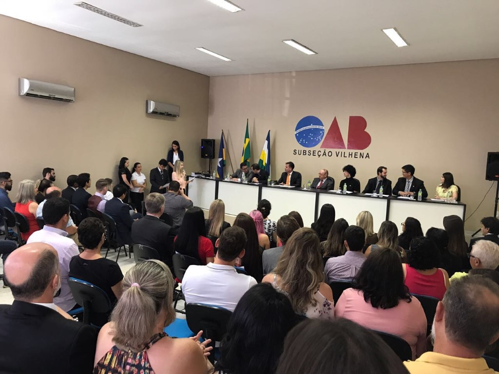 Entrega de Credenciais em Vilhena