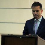 Andrey durante discurso no TJRO