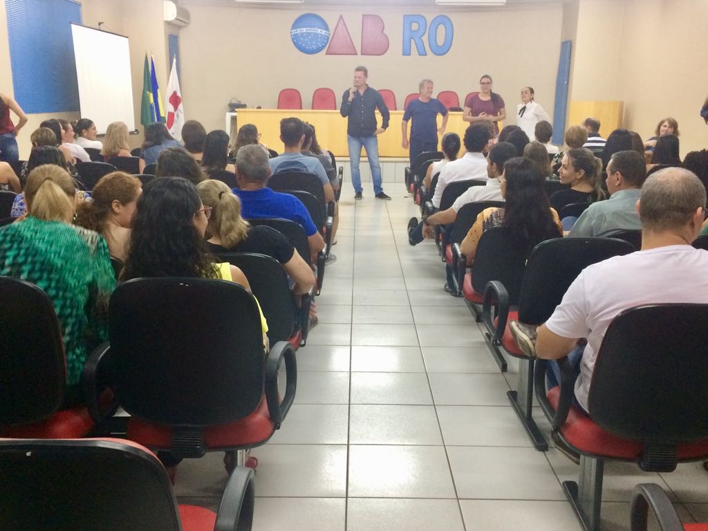 Palestra “O Essencial para o Êxito nas Relações Afetivas” é realizada na Subseção de Ji-Paraná