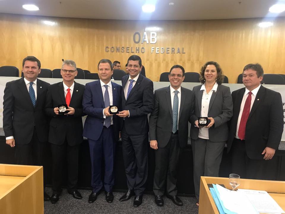 Conselheiros federais por Rondônia participam de reunião ordinária no CFOAB em homenagem aos 30 anos de Constituição
