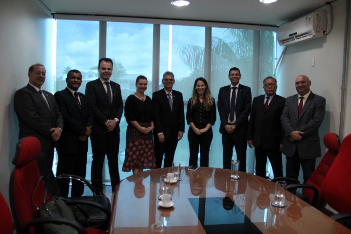 Diretoria eleita da OAB/RO para o triênio 2019-2021 realiza visita institucional à Justiça Federal de Rondônia