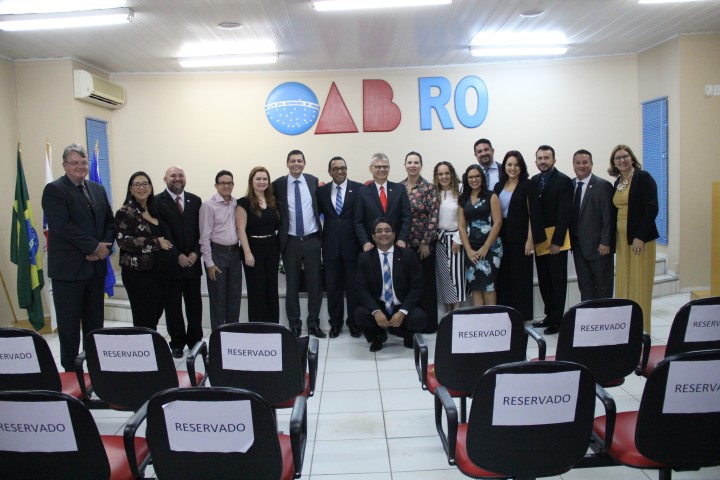 Posse da nova diretoria da Subseção de Ji-Paraná