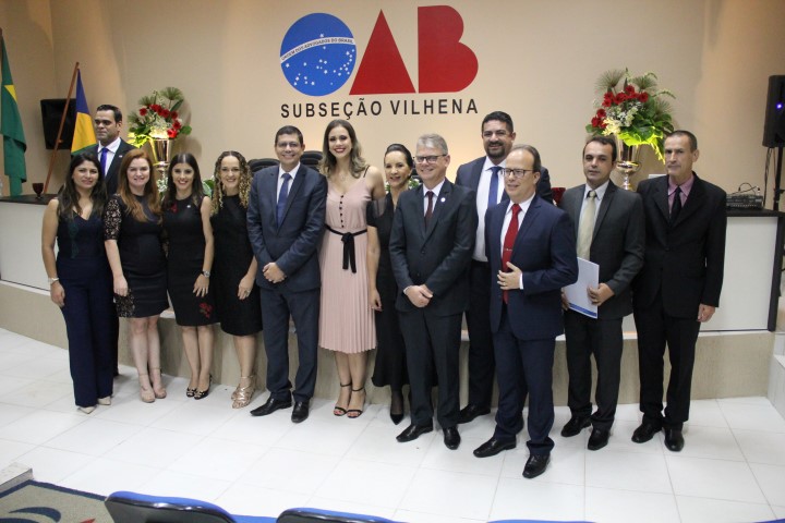 Posse nova diretoria da Subseção de Vilhena