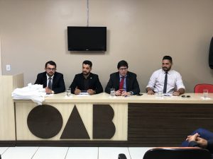 Entrega de Credenciais na Subseção de Cacoal