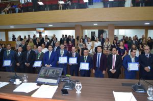 Solenidade de entrega de medalhas do Mérito Legislativo