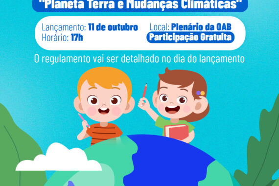 Primeiro Concurso de Desenho da OAB-RO sobre “Planeta Terra e Mudanças Climáticas” será lançado nessa terça-feira, 11
