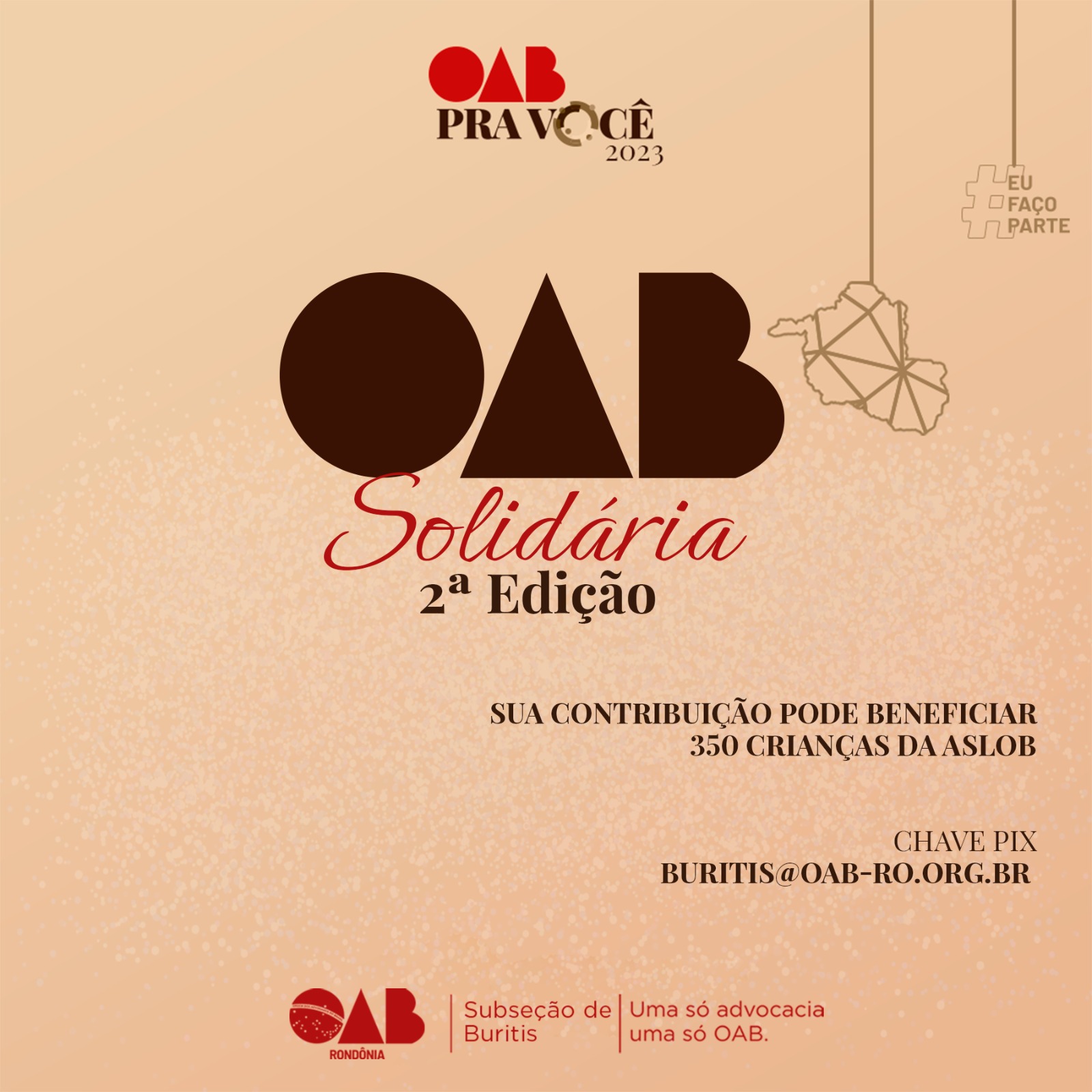 Subseção de Buritis promove segunda edição do projeto OAB Solidária - OAB  Rondônia