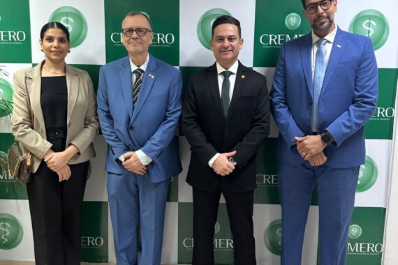 OAB Rondônia prestigia posse da nova diretoria do CREMERO em Porto Velho