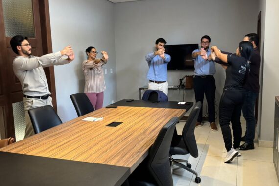 CAARO lança “Blitz do Cuidado” para incentivar ginástica laboral e pausas saudáveis nos escritórios de advocacia