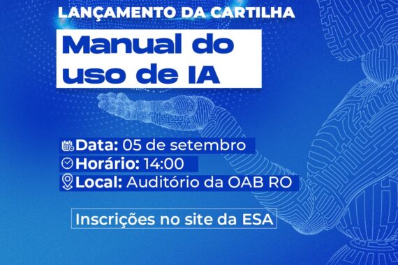 Emeron lança manual inédito sobre uso de Inteligência Artificial no serviço judiciário