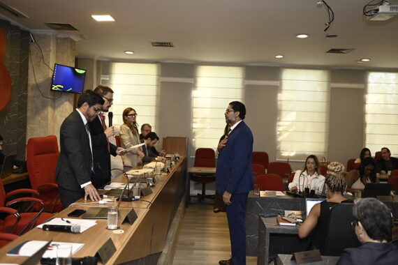 Conselho Seccional da OAB RO dá posse ao novo conselheiro Alexandre Callil na abertura da 505ª Sessão